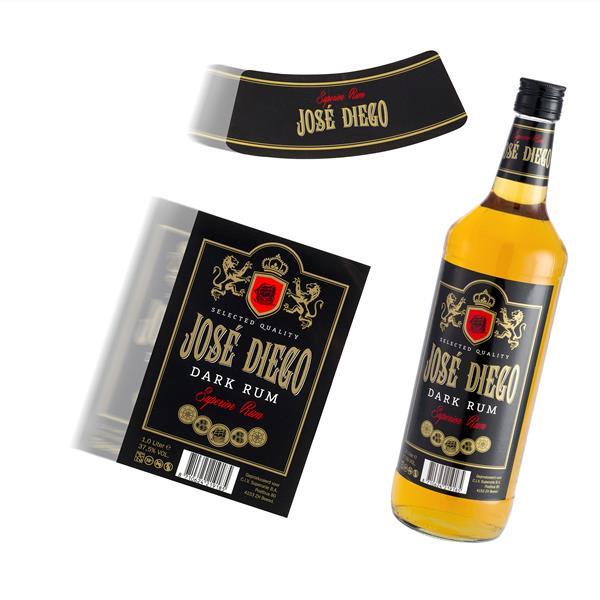 Nassleim-Etiketten für Verpackungen